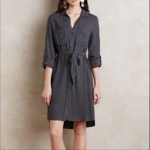 Size Small Gray Cloth & Stone shirt dress